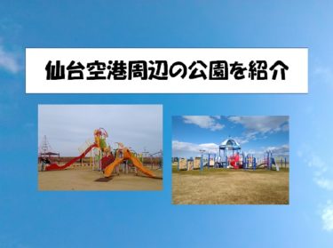 【公園】【仙台空港周辺】飛行機が見られる4つの公園と岩沼ひつじ村に行った感想